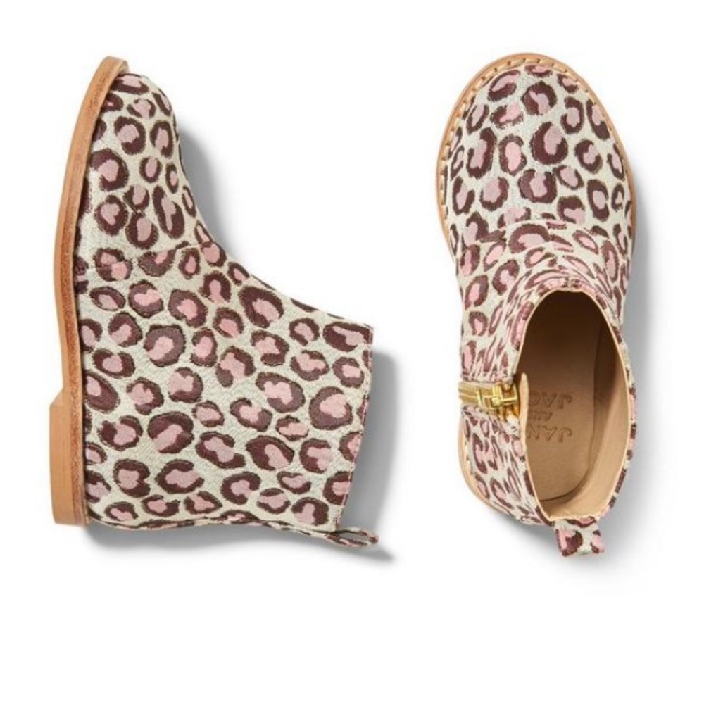 Janie and Jack Leopard Boots